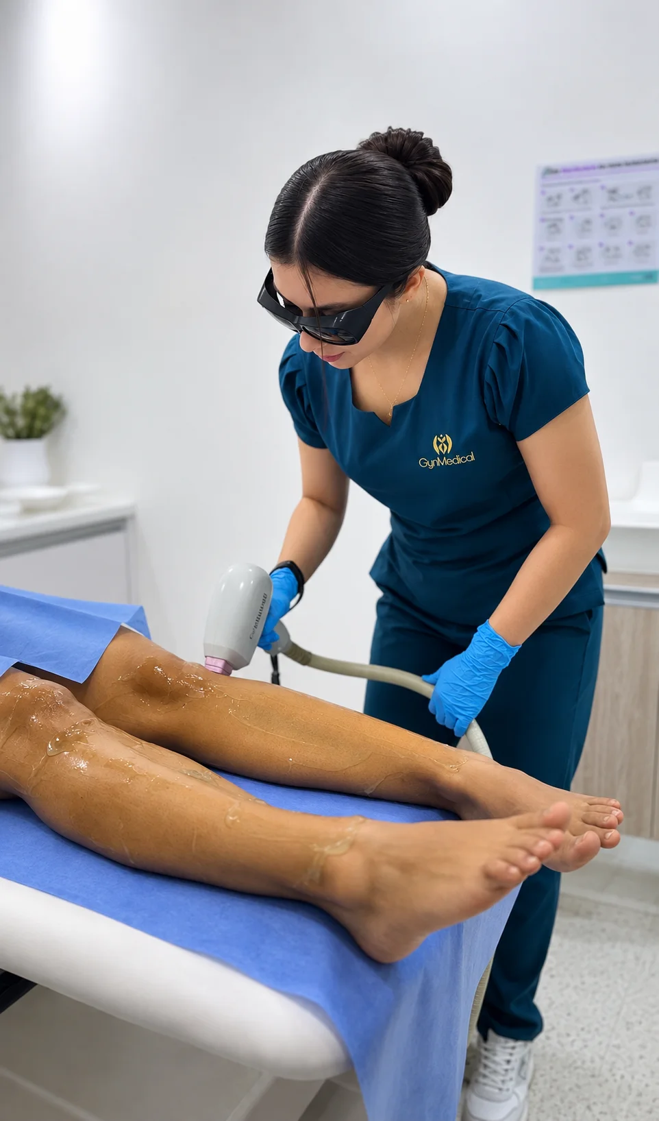 Equipo Removall Trio para depilación láser trionda en GynMedical Clinic
