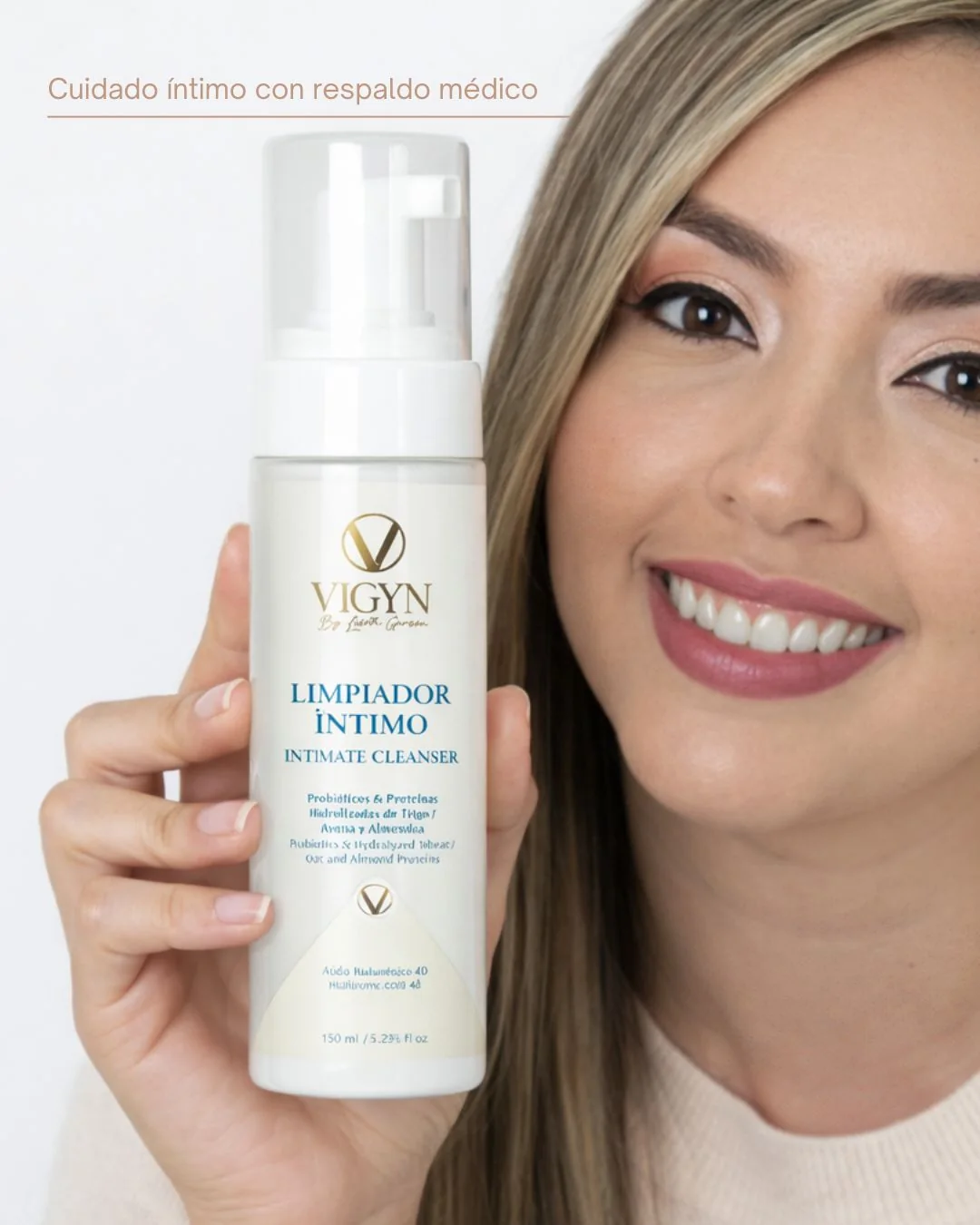 VIGYN espuma limpiadora íntima